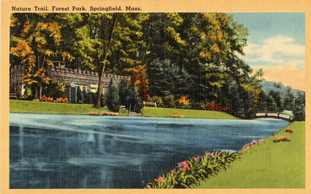 Nature Trail, Forest Park, Springfield, Mass.