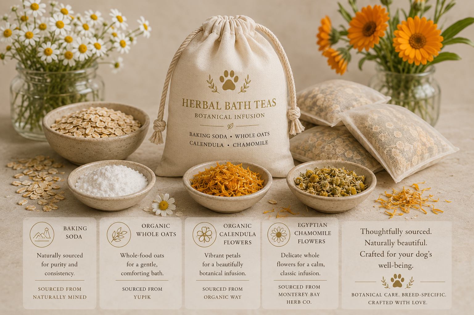 Flora & Fur Atelier® Botanical Bath Tea
